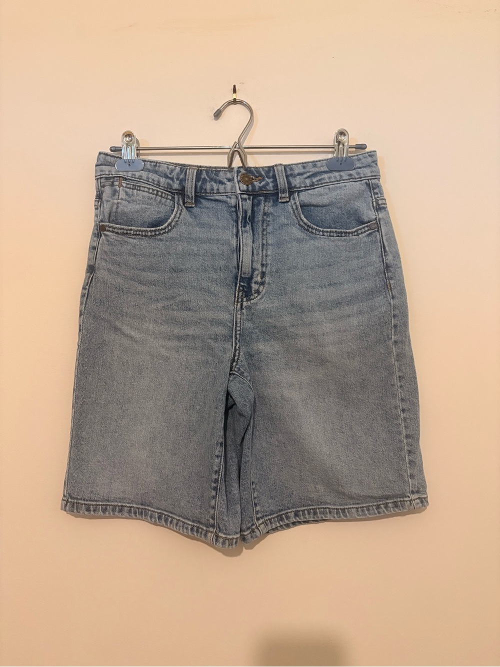 Women’s Wrangler Light Blue Low Rise Denim Shorts